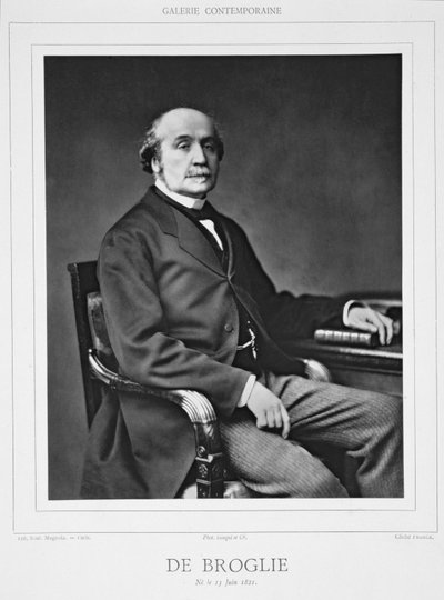 Jacques Victor Albert de Broglie (1821-1901), from 